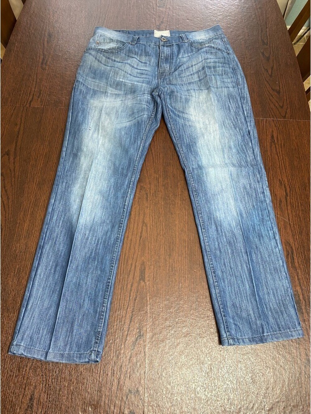 Alexander Julian Colours Mens Denim Jeans Size 36x32 Model AJC4WR7 SLIM Clean!!